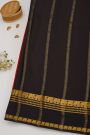 Mysore Crepe Red Saree