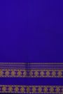 Mysore Crepe Sky Blue Saree