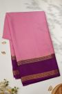 Mysore Crepe Pink Saree
