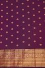 Gadwal Silk Purple Saree
