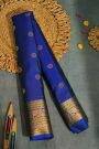 Gadwal Silk Blue Saree
