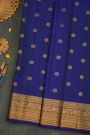 Gadwal Silk Blue Saree