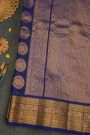 Gadwal Silk Blue Saree