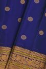 Gadwal Silk Blue Saree