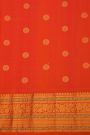 Gadwal Silk Orange Saree
