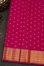 Gadwal Silk Magenta Saree