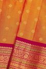 Gadwal Silk Orange Saree