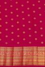 Gadwal Silk Orange Saree