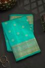 Gadwal Silk Sea Green Saree