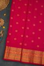 Gadwal Silk Magenta Saree