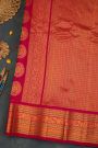 Gadwal Silk Magenta Saree