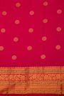 Gadwal Silk Magenta Saree