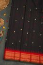 Gadwal Silk Black Saree