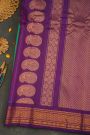 Gadwal Silk Sea Green Saree