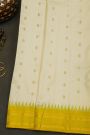 Gadwal Silk Cream Saree