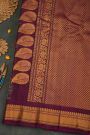 Gadwal Silk Multi-Colour Saree