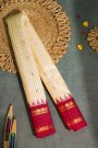 Gadwal Silk Cream Saree