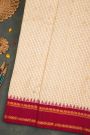 Gadwal Silk Cream Saree