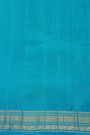 Gadwal Silk Peacock Green Saree