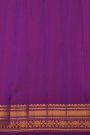Gadwal Silk Off White Saree