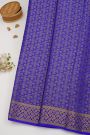 Mysore Crepe Royal Blue Saree