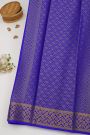 Mysore Crepe Royal Blue Saree