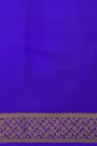 Mysore Crepe Royal Blue Saree