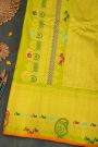 Gadwal Silk Off White Saree