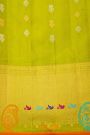 Gadwal Silk Off White Saree