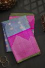 Gadwal Silk Blue Saree