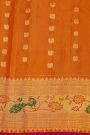 Gadwal Silk Rust Saree