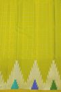 Gadwal Silk Lime Green Saree