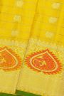 Gadwal Silk Yellow Saree