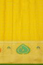 Gadwal Silk Yellow Saree