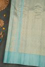 Gadwal Silk Mehendi Green Saree