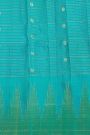 Gadwal Silk Sea Green Saree
