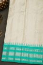 Gadwal Silk White Saree