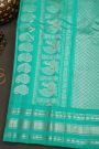 Gadwal Silk White Saree