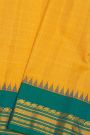 Gadwal Silk Mustard Saree