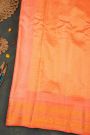 Gadwal Silk Orange Saree