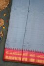 Gadwal Silk Grey Saree