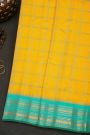 Gadwal Silk Mustard Saree