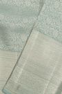 Kancheepuram Silk Ice Blue Saree