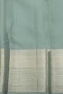Kancheepuram Silk Ice Blue Saree