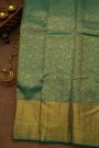 Kancheepuram Silk Peacock Green Saree