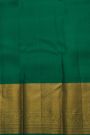 Kancheepuram Silk Peacock Green Saree
