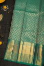 Kancheepuram Silk Rama Green Saree