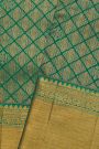 Kancheepuram Silk Green Saree