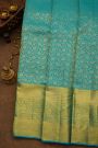 Kancheepuram Silk Blue Saree