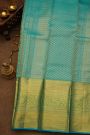 Kancheepuram Silk Blue Saree